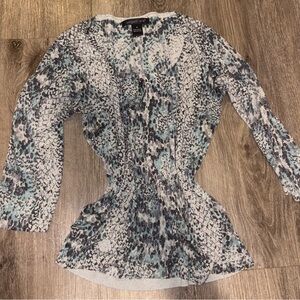 cute y2k snake print top